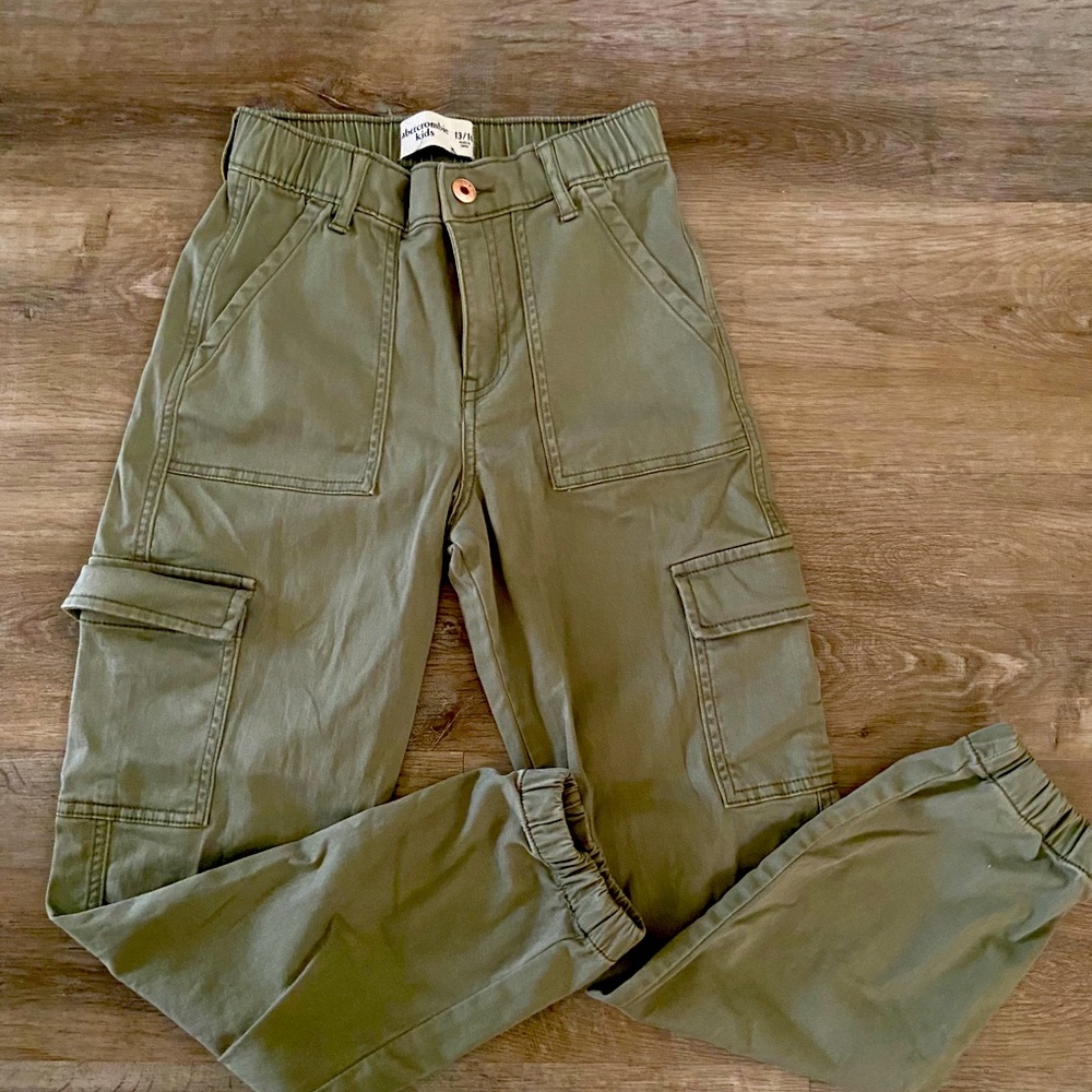 Army green pants